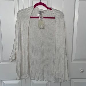 Barefoot Dreams Ribbed Shrug Cardigan - NWT